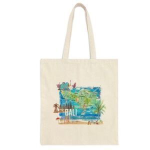 Bali  Indonesia Souvenir Travel Tote Bag
